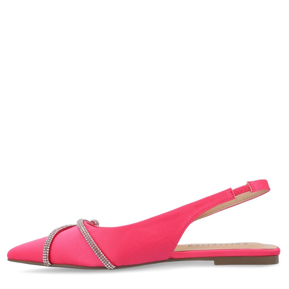 Journee Collection Womens Rebbel Flat