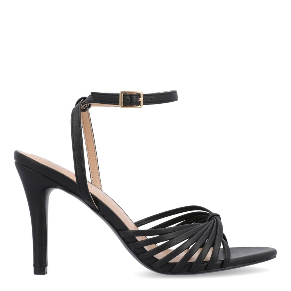 Black Journee Collection Womens Vanita Sandal | Rack Room Shoes