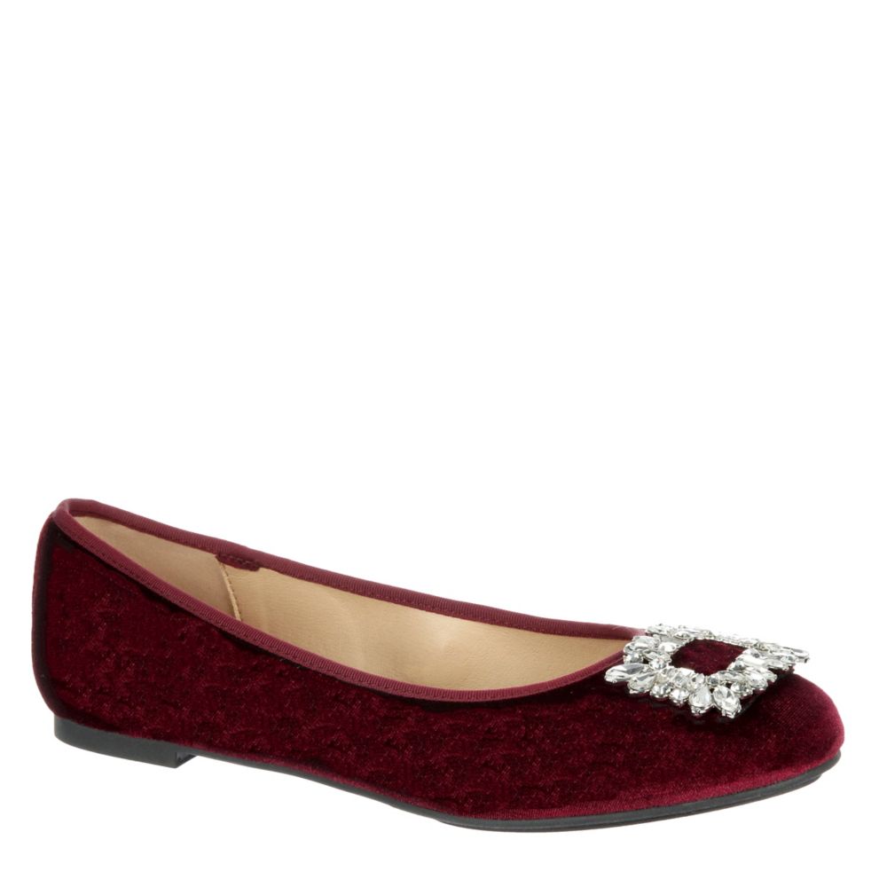 Burgundy Womens Sophie Flat | Michael By Michael Shannon | Rack Room Shoes