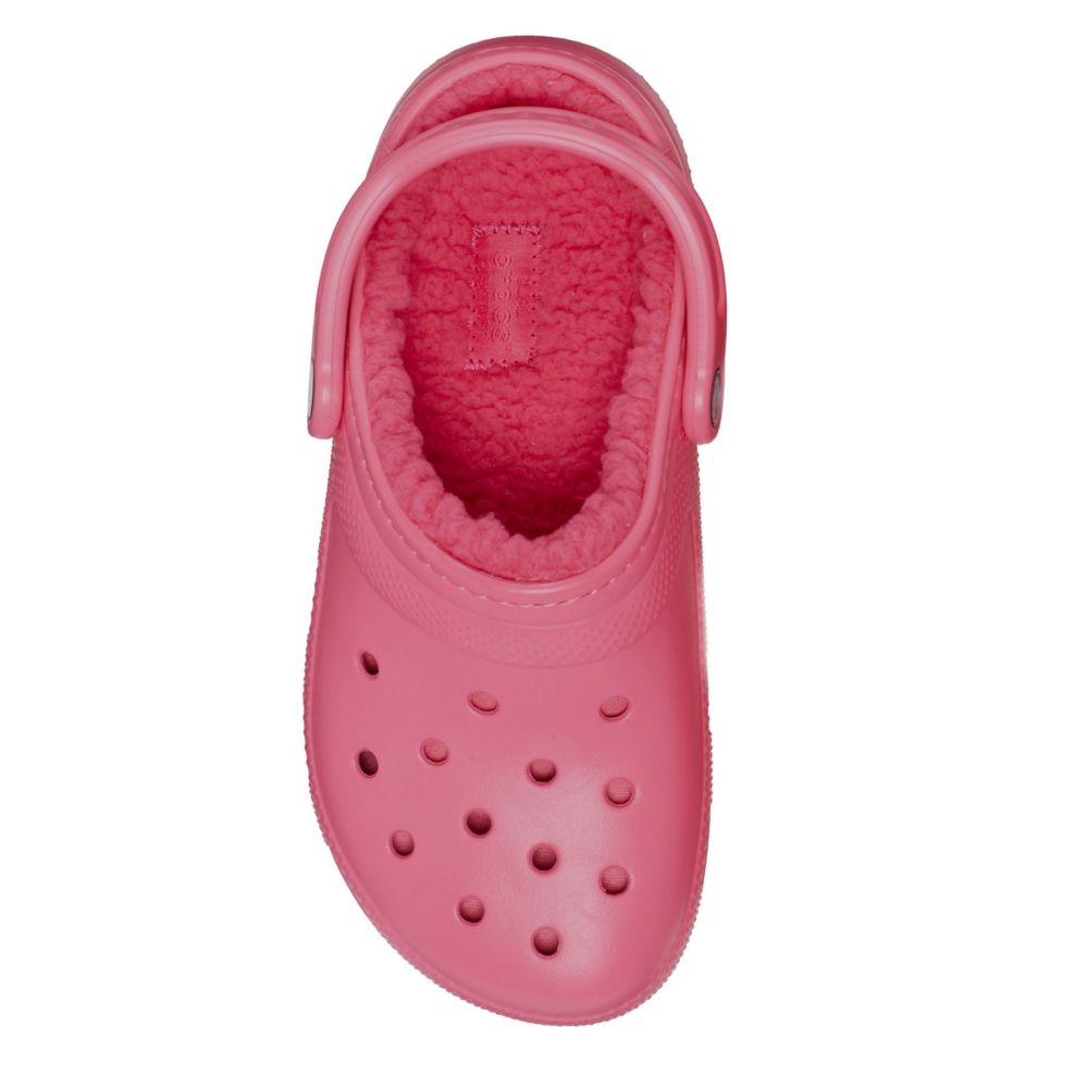 CROCS Lined Clogs Women's Size 8 With Crocs Christmas Jibbitz