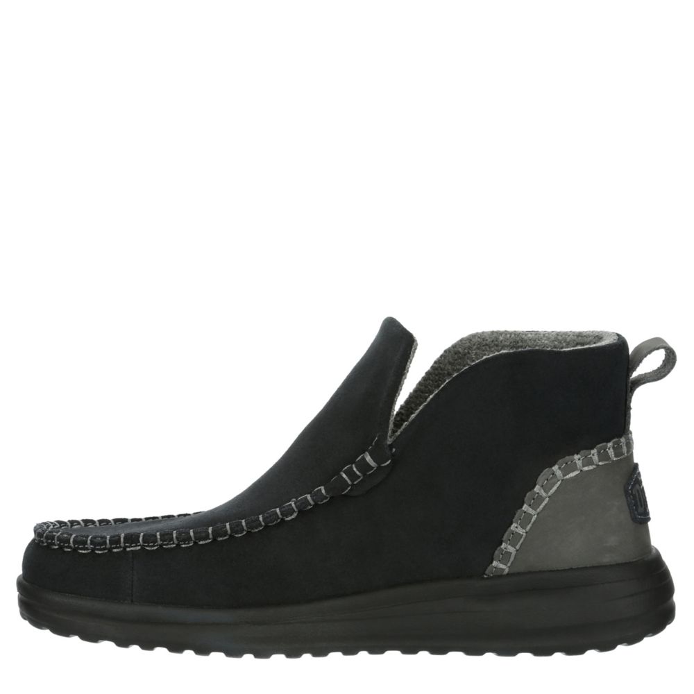 WOMENS DENNY SUEDE SLIP ON SNEAKER BOOT