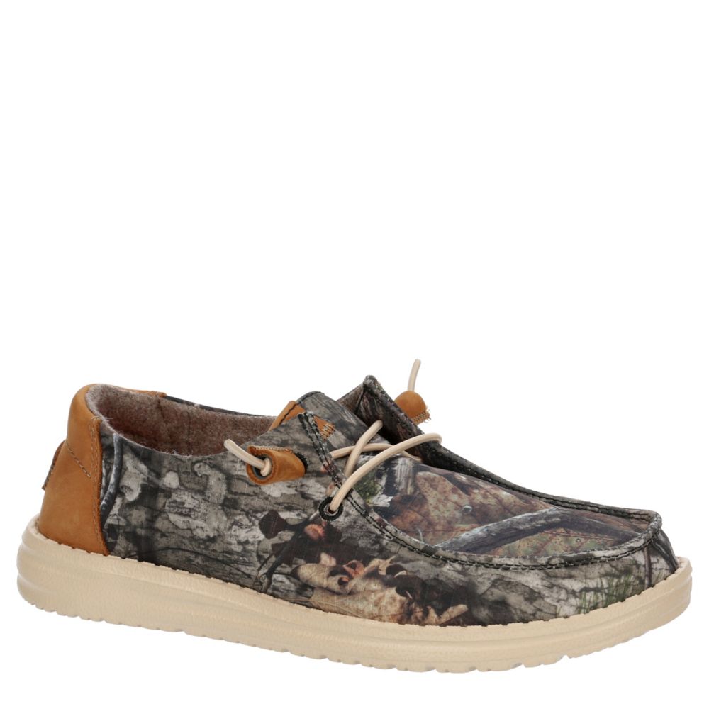 WOMENS WENDY MOSSY OAK DNA SLIP ON SNEAKER