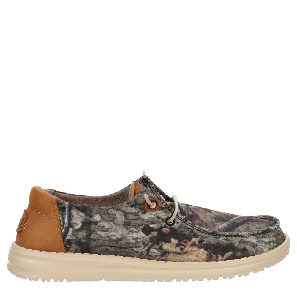 WOMENS WENDY MOSSY OAK DNA SLIP ON SNEAKER