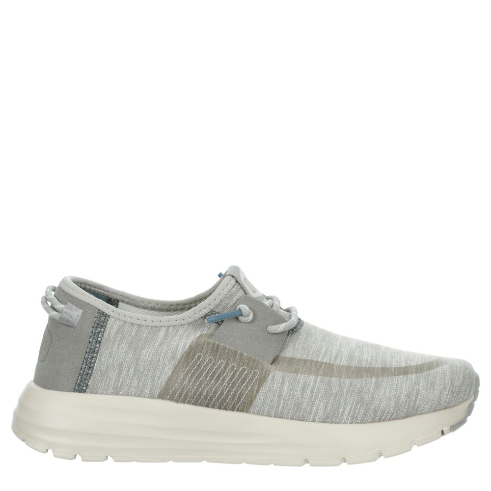 Pale Grey Womens Sirocco Slip On Sneaker | Heydude | Rack Room Shoes