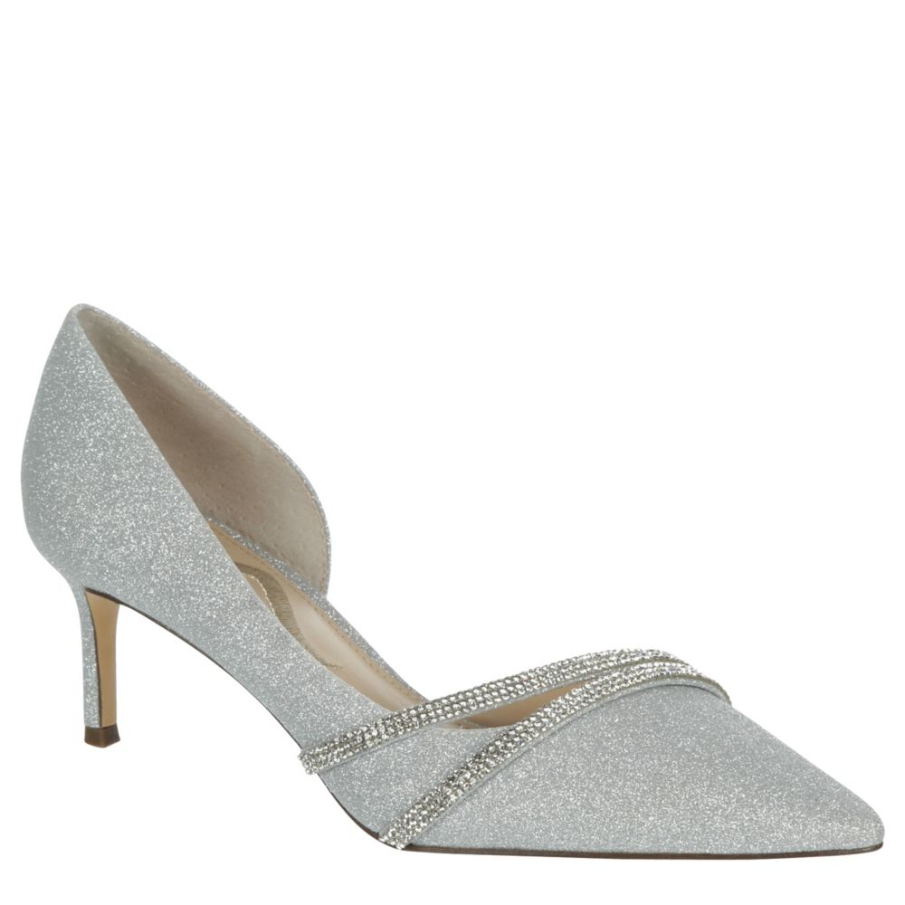 N By Nina Womens Nevin Pump - Silver