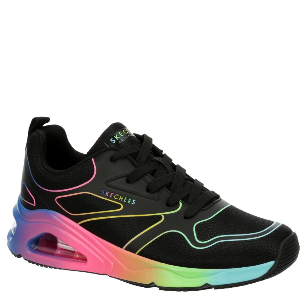 Rainbow on sale skechers womens