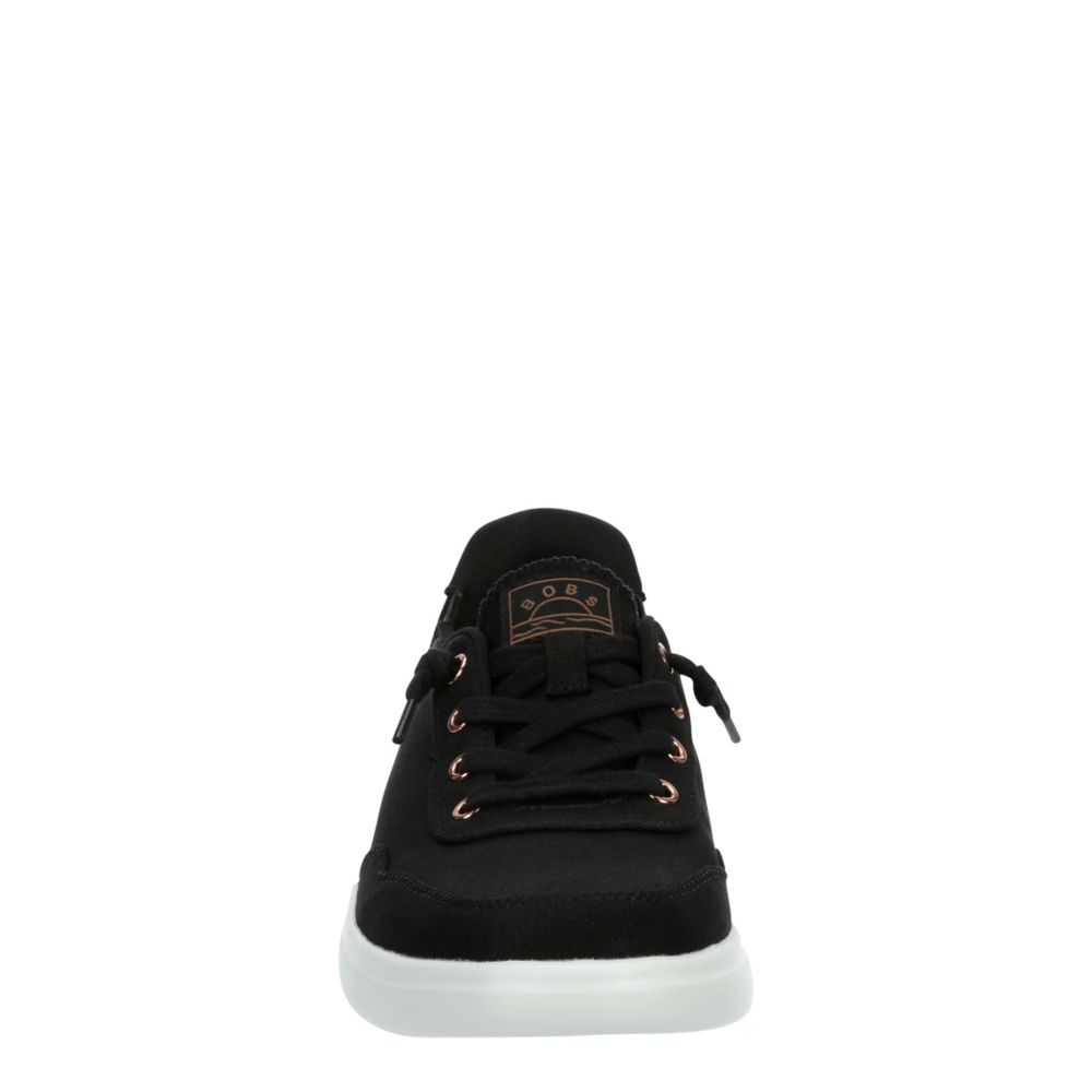 Black Skechers Womens Slip-ins Skipper Keep It Sweet Sneaker