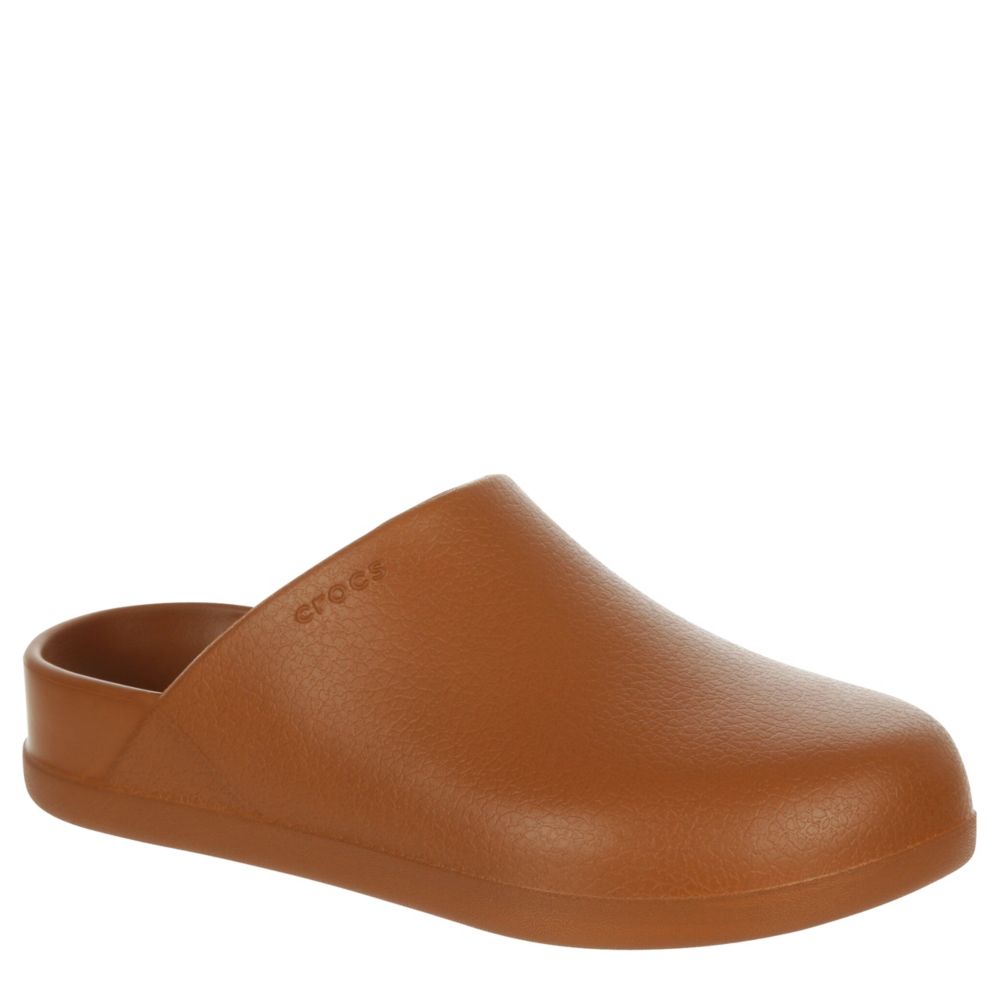 Cognac Crocs Unisex Dylan Clog, Casual Shoes