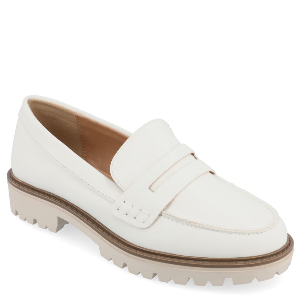 White Journee Collection Womens Kenly Loafer | Womens | Rack Room Shoes