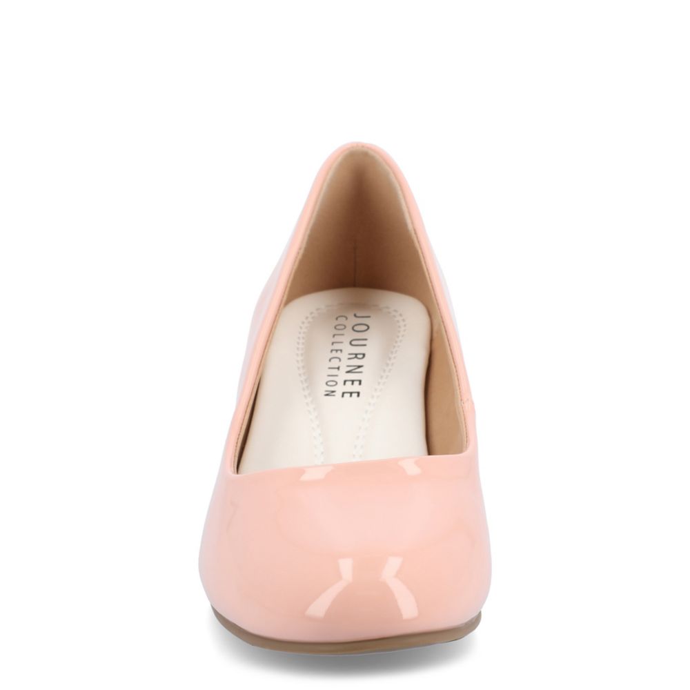 Pink Journee Collection Womens Luum Wide Pump Womens Rack Room Shoes