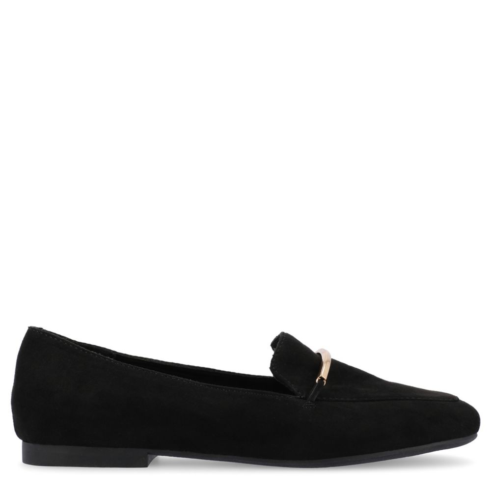 Black Womens Wrenn Wide Loafer Journee Collection Rack Room Shoes