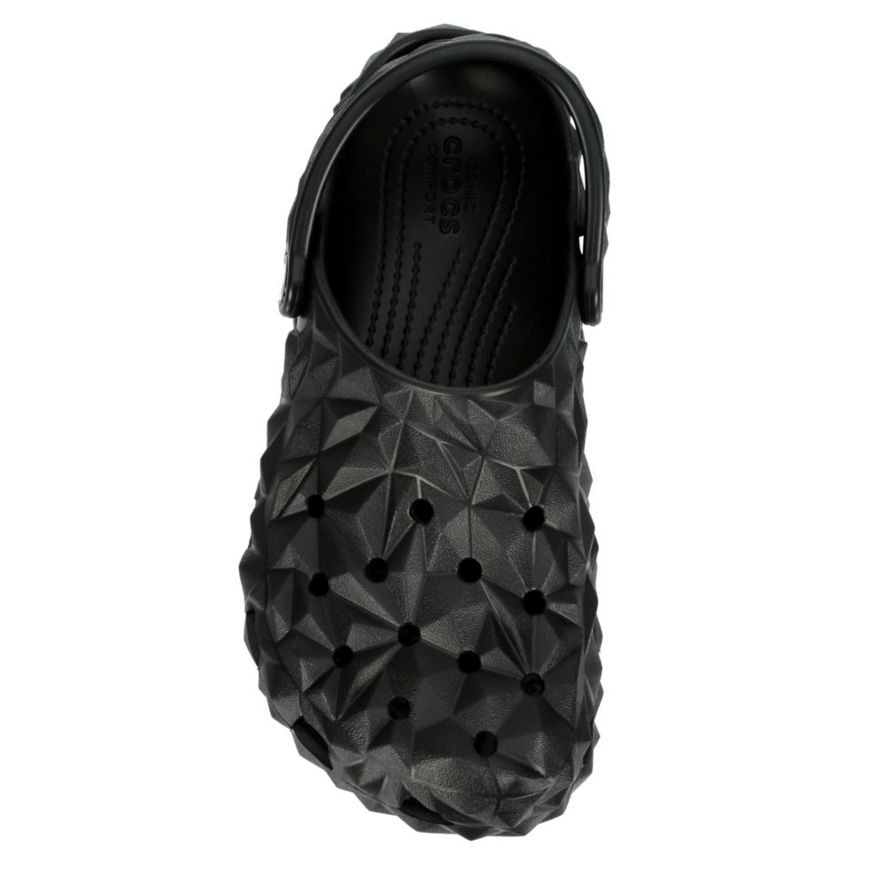 Black Unisex Classic Geo Clog, Crocs