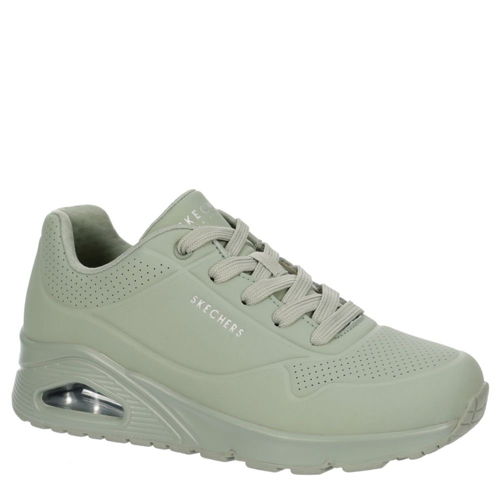 Grey Womens Uno Sneaker, Skechers