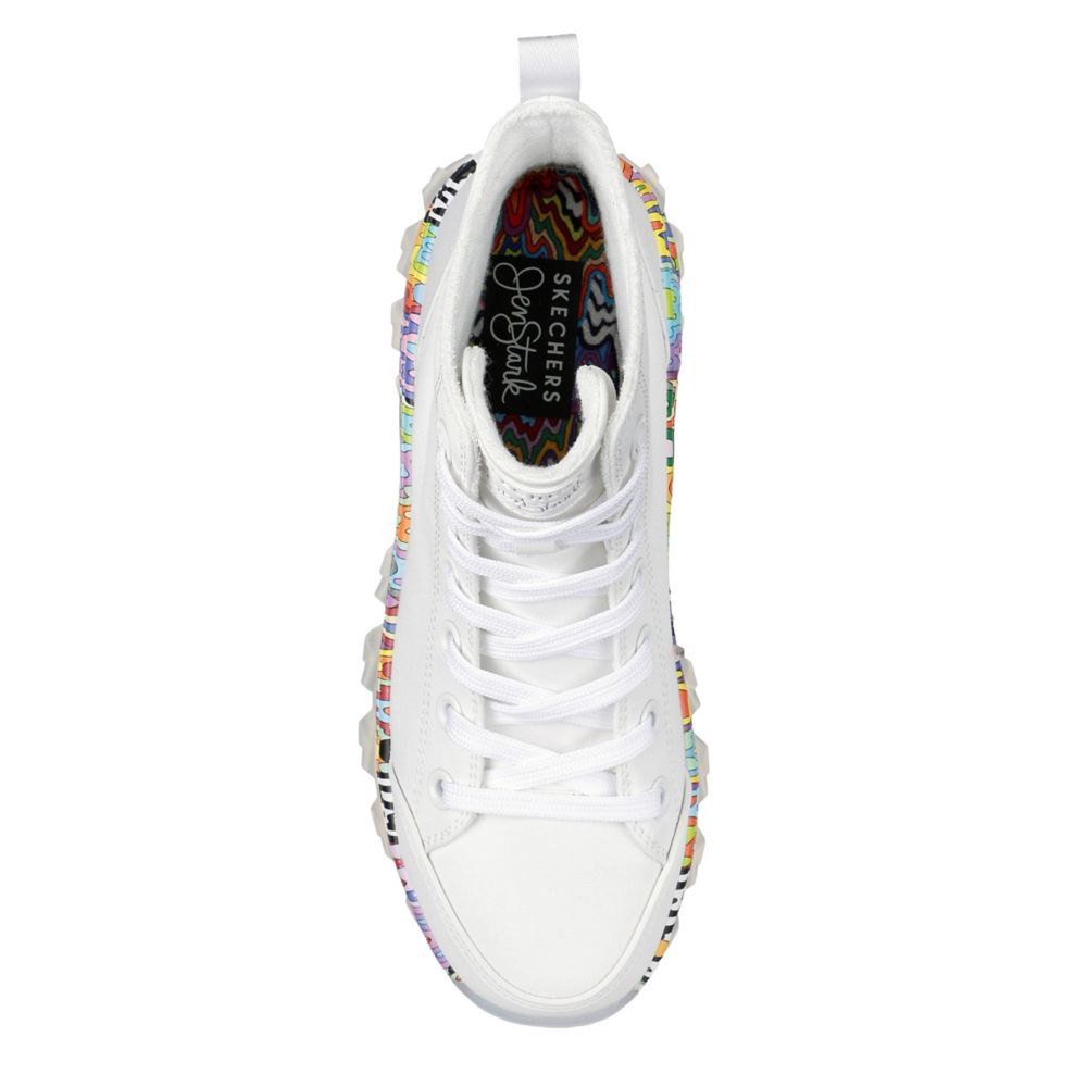 White Skechers Womens Jen Stark Hi-ryze Sneaker | Rack Room