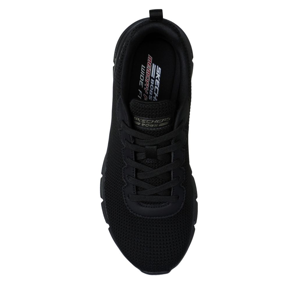 Black Skechers Womens B Flex Visionary Essence Slip On Sneaker | Rack ...