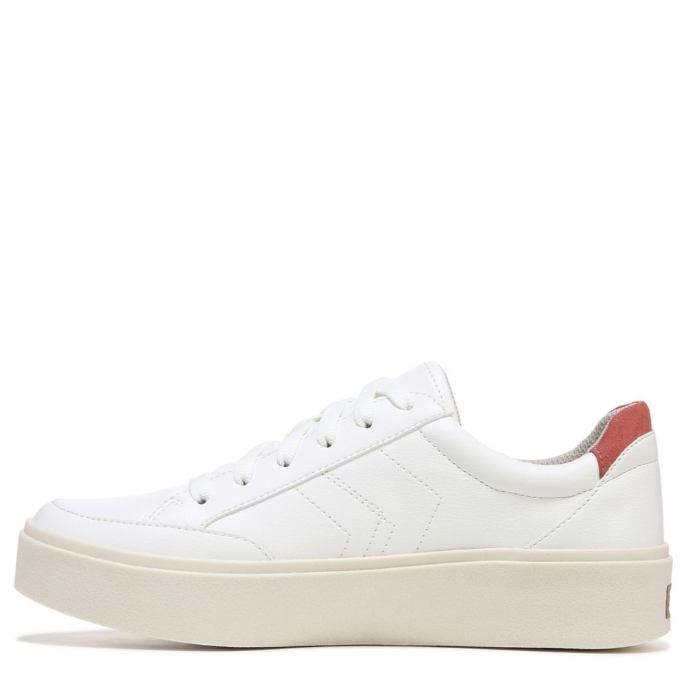 White Dr. Scholl's Womens Madison Lace Sneaker | Athletic & Sneakers ...