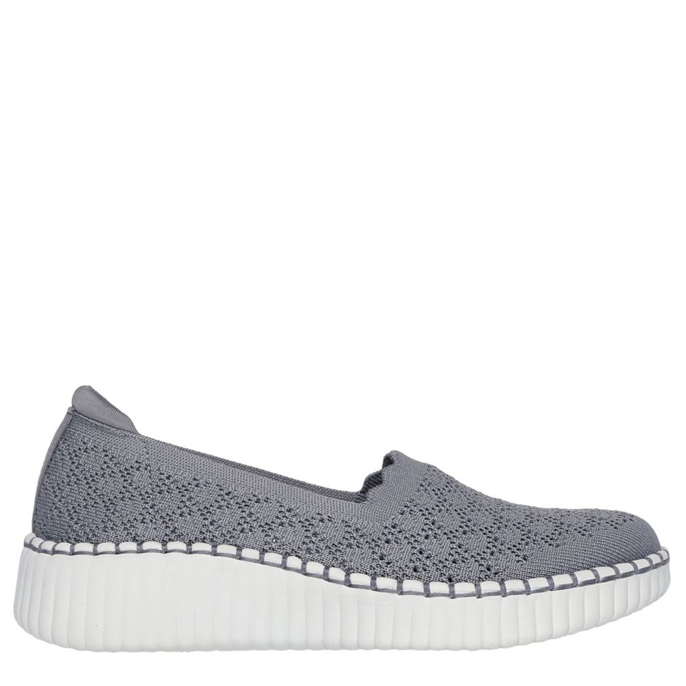 Grey Skechers Womens Wilshire Blvd Slip On Sneaker Rack Room Shoes