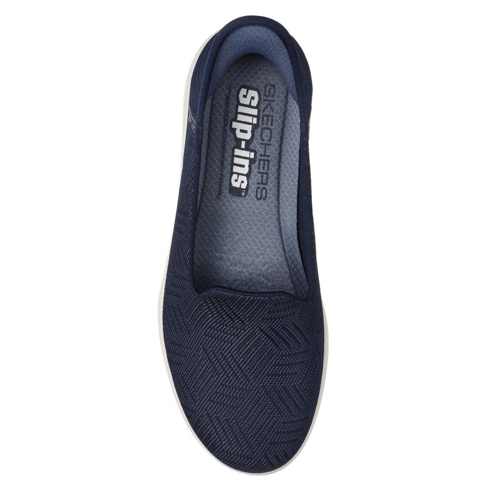 Navy sketchers for women hot sale
