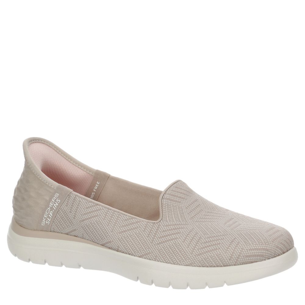 WOMENS SLIP-INS ON THE GO FLEX CLOVER SNEAKER