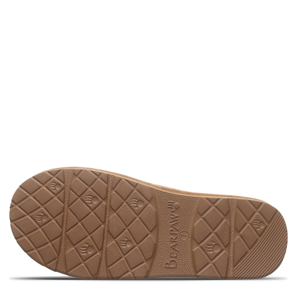 Dark Tan Womens Martis Platform Slipper | Bearpaw | Rack Room Shoes