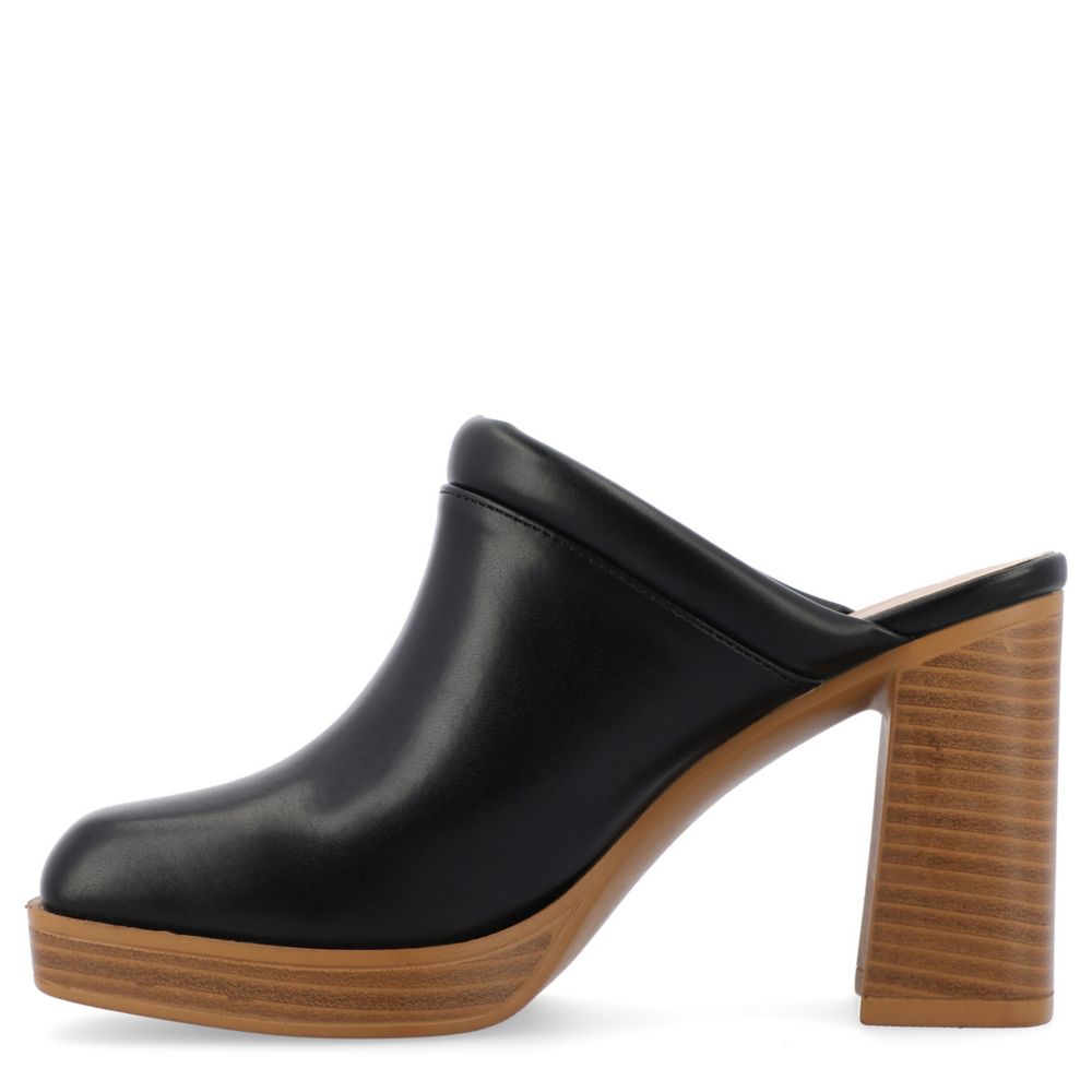 Black Journee Collection Womens Izara Clog | Dress Shoes | Rack Room Shoes