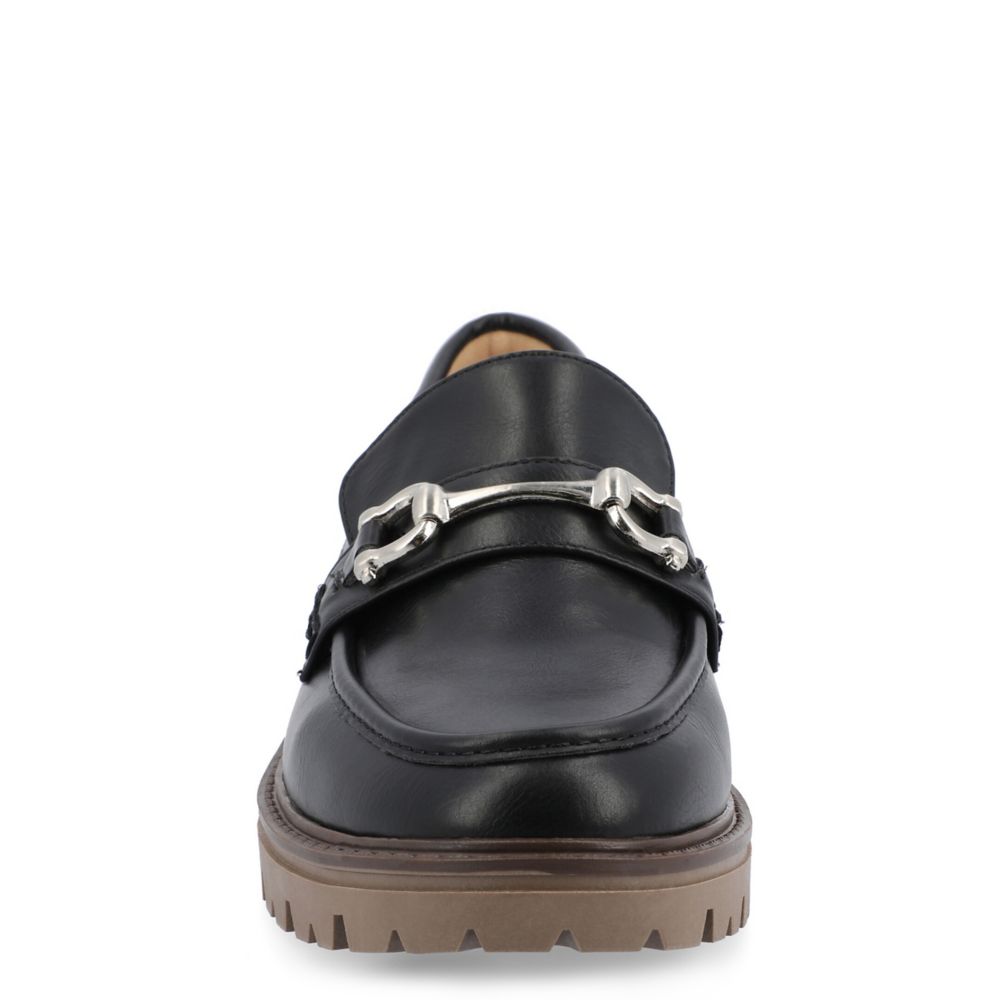 Black Journee Collection Womens Jessamey Loafer | Rack Room