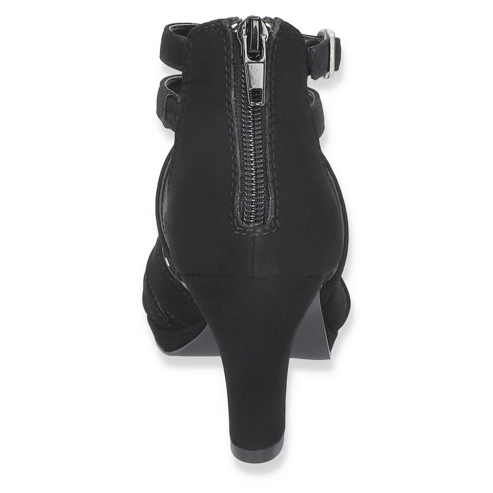 Black Easy Street Womens Crissa Sandal | Dress Shoes | Rack Room Shoes