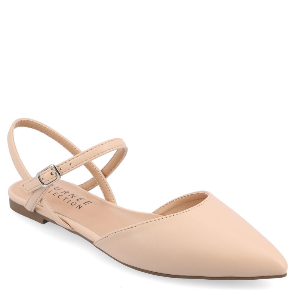 Natural Journee Collection Womens Martine Flat | Casual Shoes | Rack ...