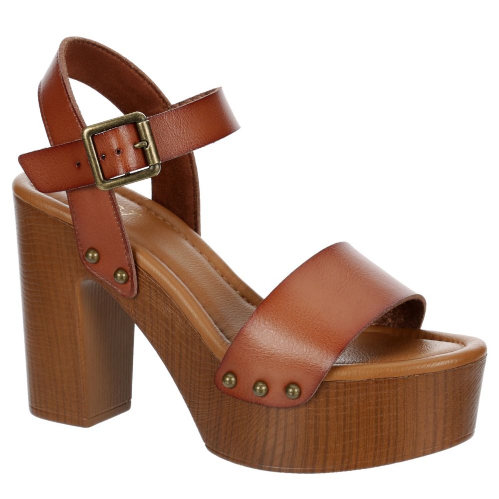 WOMENS APPLE PLATFORM SANDAL