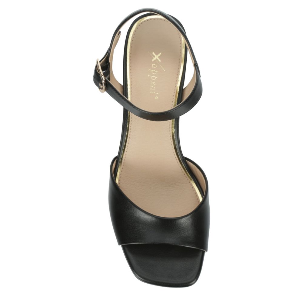 Black Womens Zella Sandal, Xappeal