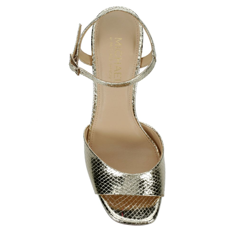 Gold Michael By Michael Shannon Womens Seren Sandal | Rack Room Shoes