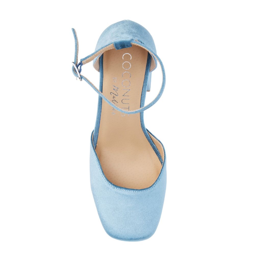 Blue Womens Misha Platform Pump | Coconuts | Rack Room Shoes