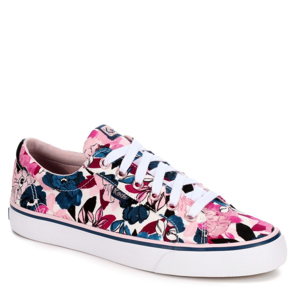 womens floral slip on sneakers