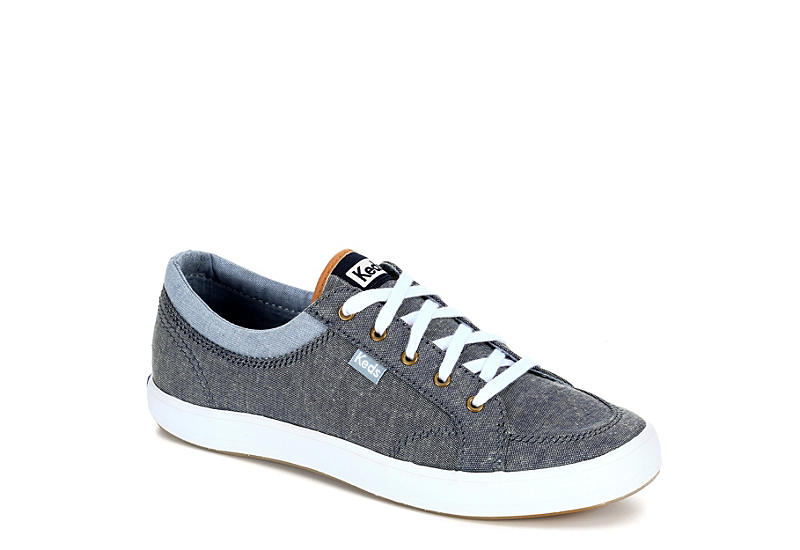 Blue/Grey Keds Center Women's Canvas Sneakers | Rack Room Shoes