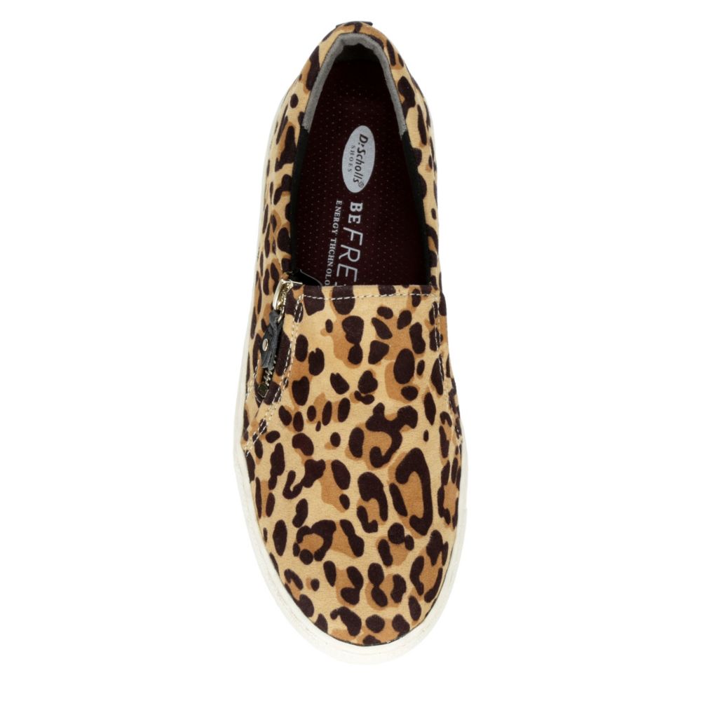 dr scholl's no chill leopard