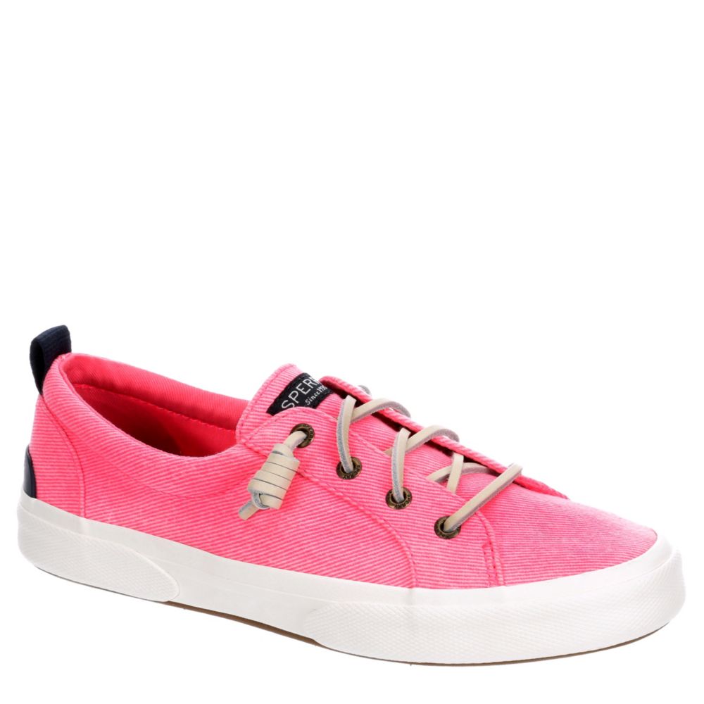 Pink Sperry Womens Pier Wave Slip On 