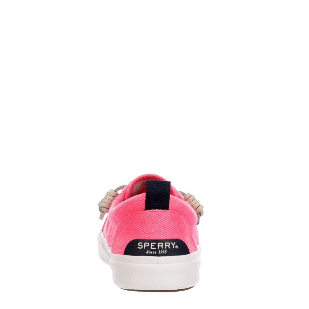 pink sperry sneakers