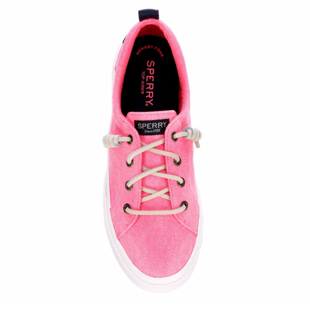 sperry pink slip on