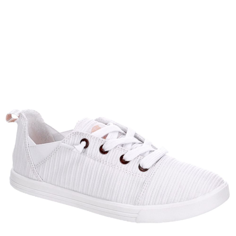 White Roxy Womens Libbie Slip On 