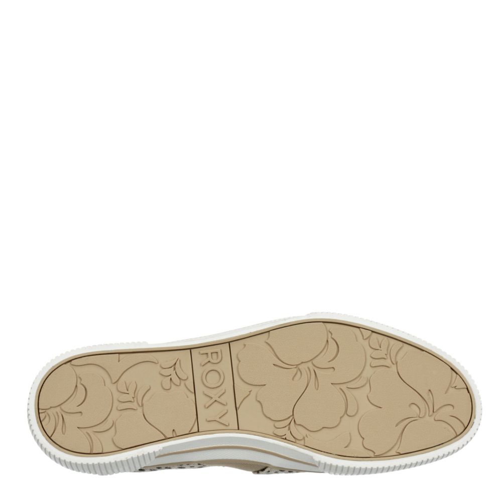 roxy leopard slip on