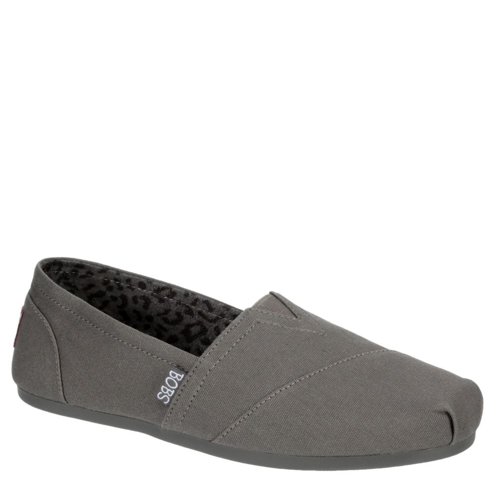 dark grey slip on shoes