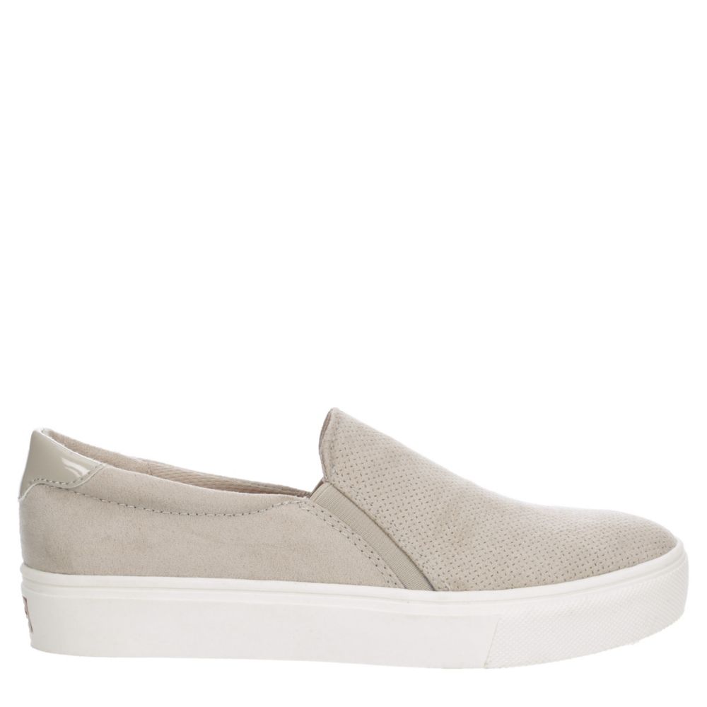 dr scholl's white slip on sneakers