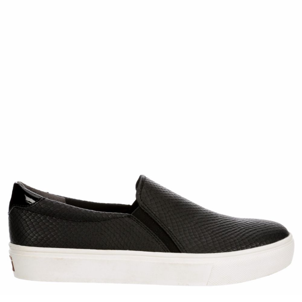 dr scholls black slip ons