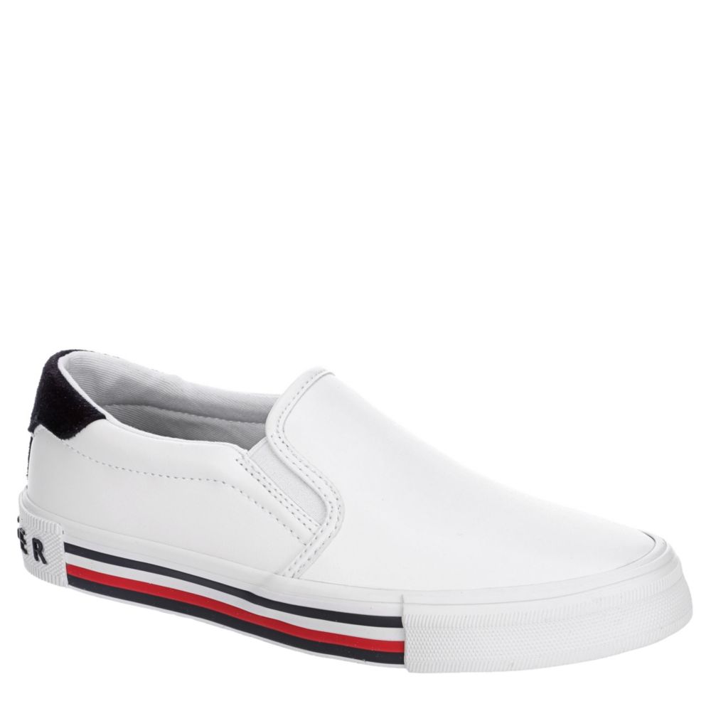 White Tommy Hilfiger Womens Hanks Slip 