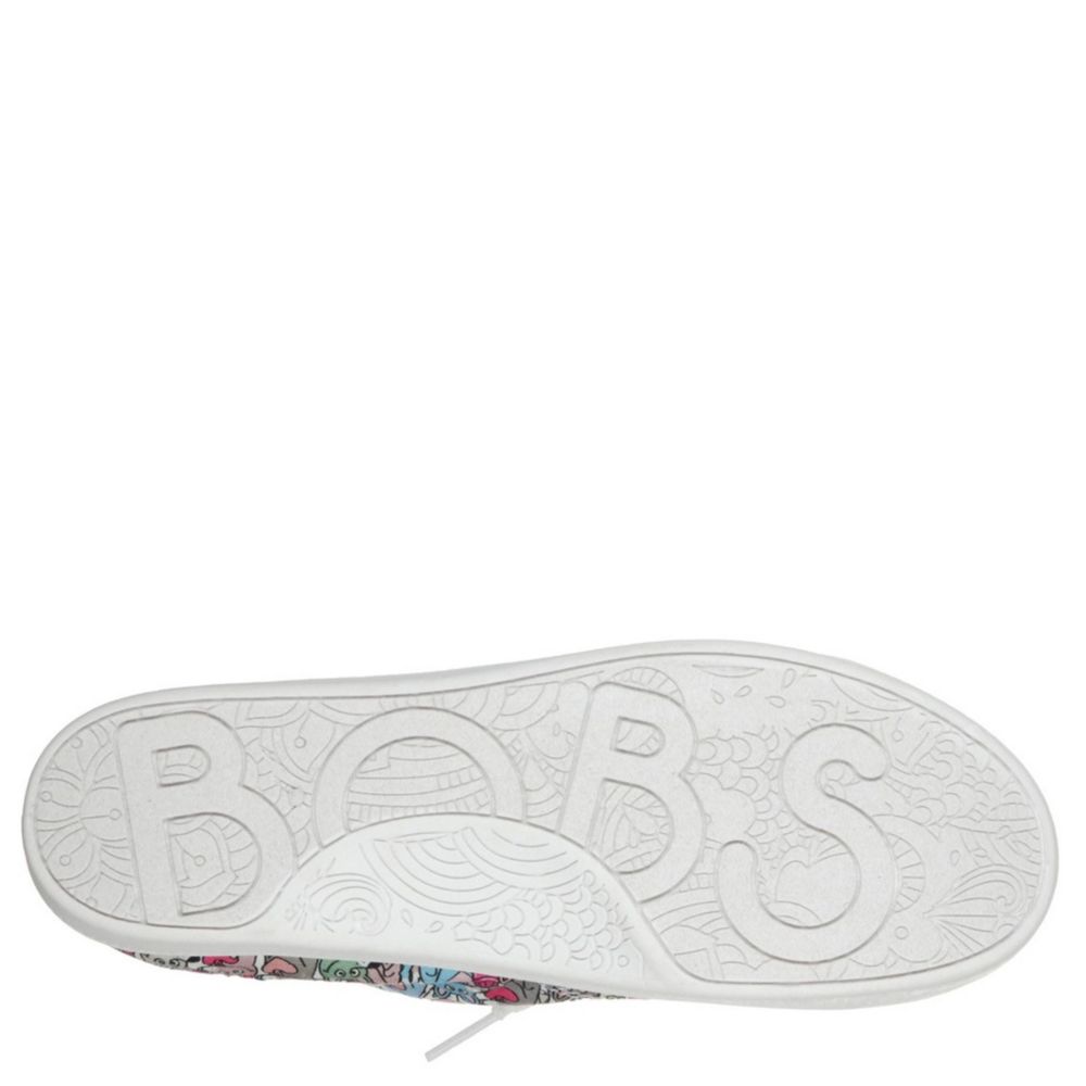 skechers bobs beach bingo white