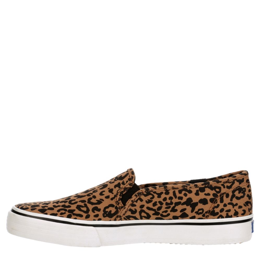 keds leopard slip on sneakers