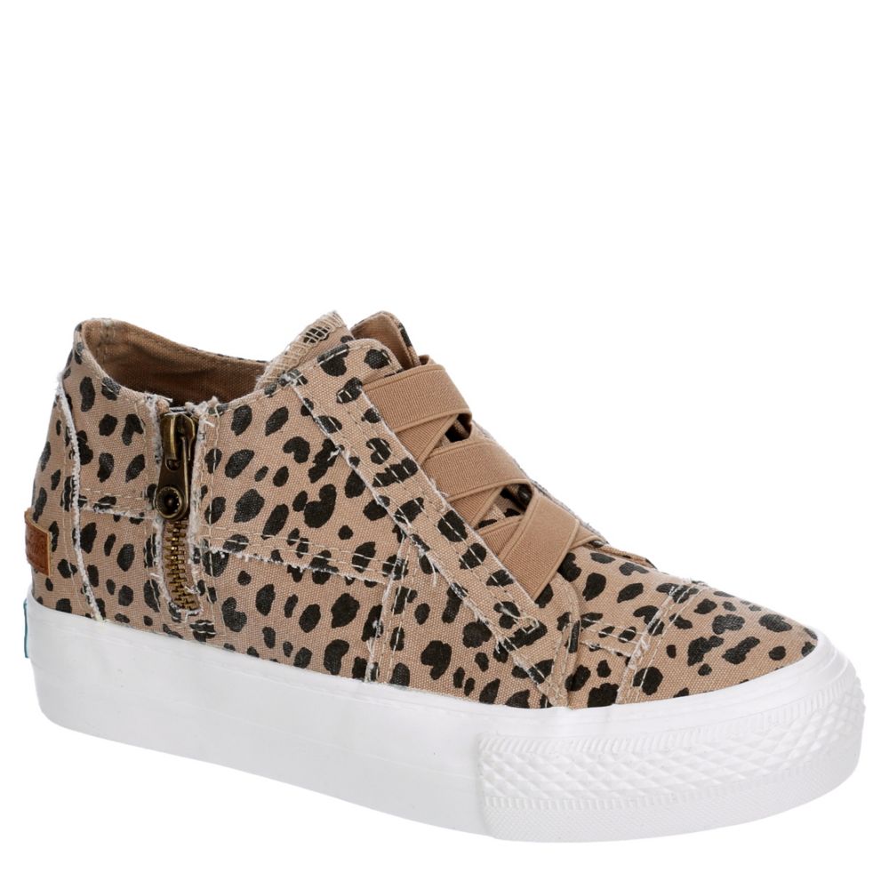 womens cheetah slip on sneakers