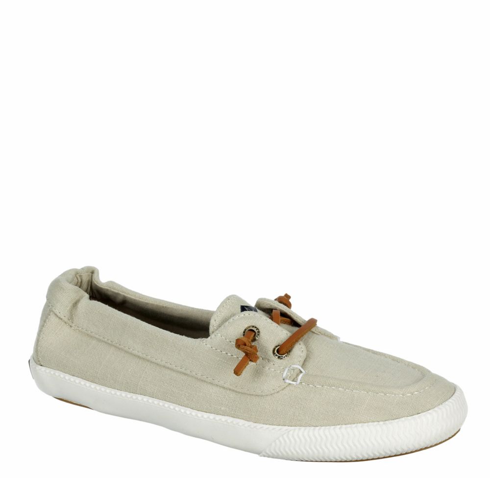 Natural Sperry Womens Lounge Away 2 Boat Shoe | Womens | Rack Room Shoes
