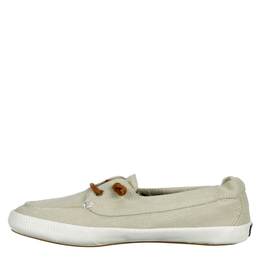 WOMENS LOUNGE AWAY 2 BOAT SHOE NATURAL