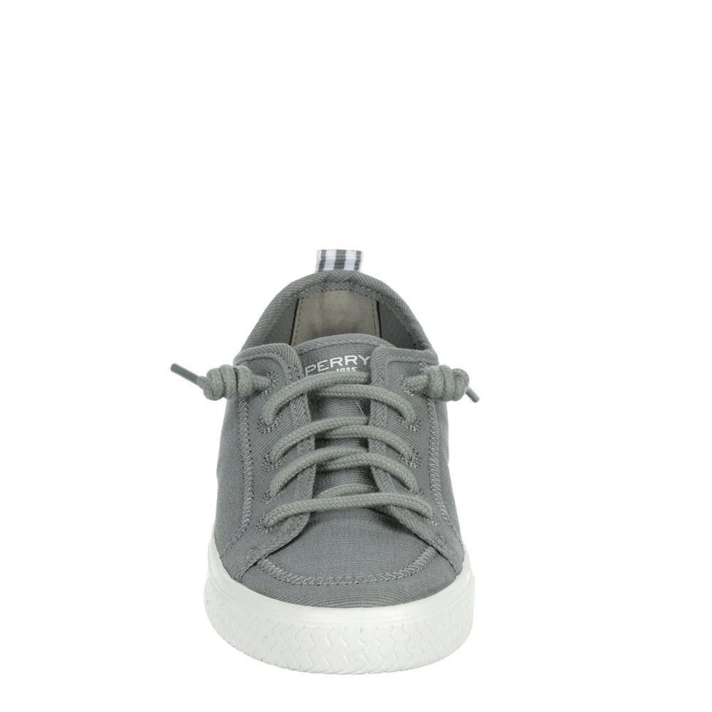 grey sperry sneakers